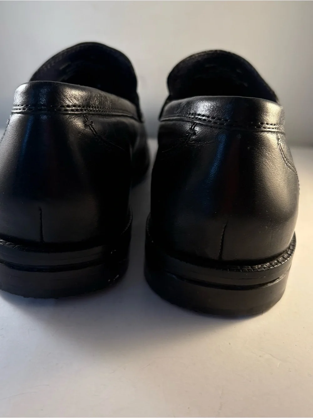 Cole Haan C29037 Size 8 M‎ Men's Warner Grand Penny Loafer Black Leather